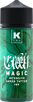 Краска Tattoo Ink - GREEN MAGIC intensive green tattoo ink - фото 10754