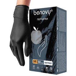 Перчатки Benovy Multicolor Black - фото 9418