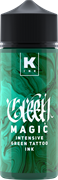 Краска Tattoo Ink - GREEN MAGIC intensive green tattoo ink