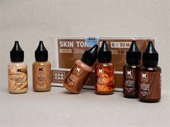 Краска Tattoo Ink - Сет - Skin Tone (30мл)