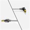 Bishop Premium Lightweight 90 Degree RCA Cord (grey) - фото 8068